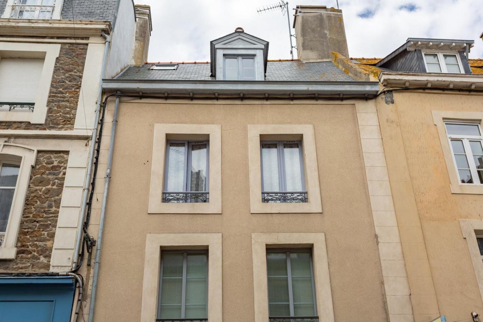 Appartement Le PETIT PASTEL - Joli duplex - Proche de la plage à Saint-Malo Extérieur photo